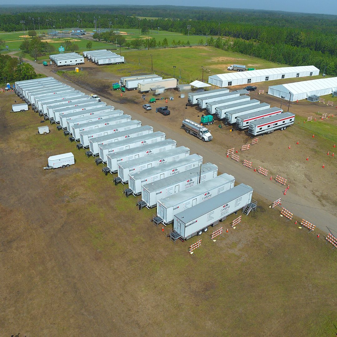 Lodging Solutions/Industrial Tents Mobile Base Camp for Disaster Relief