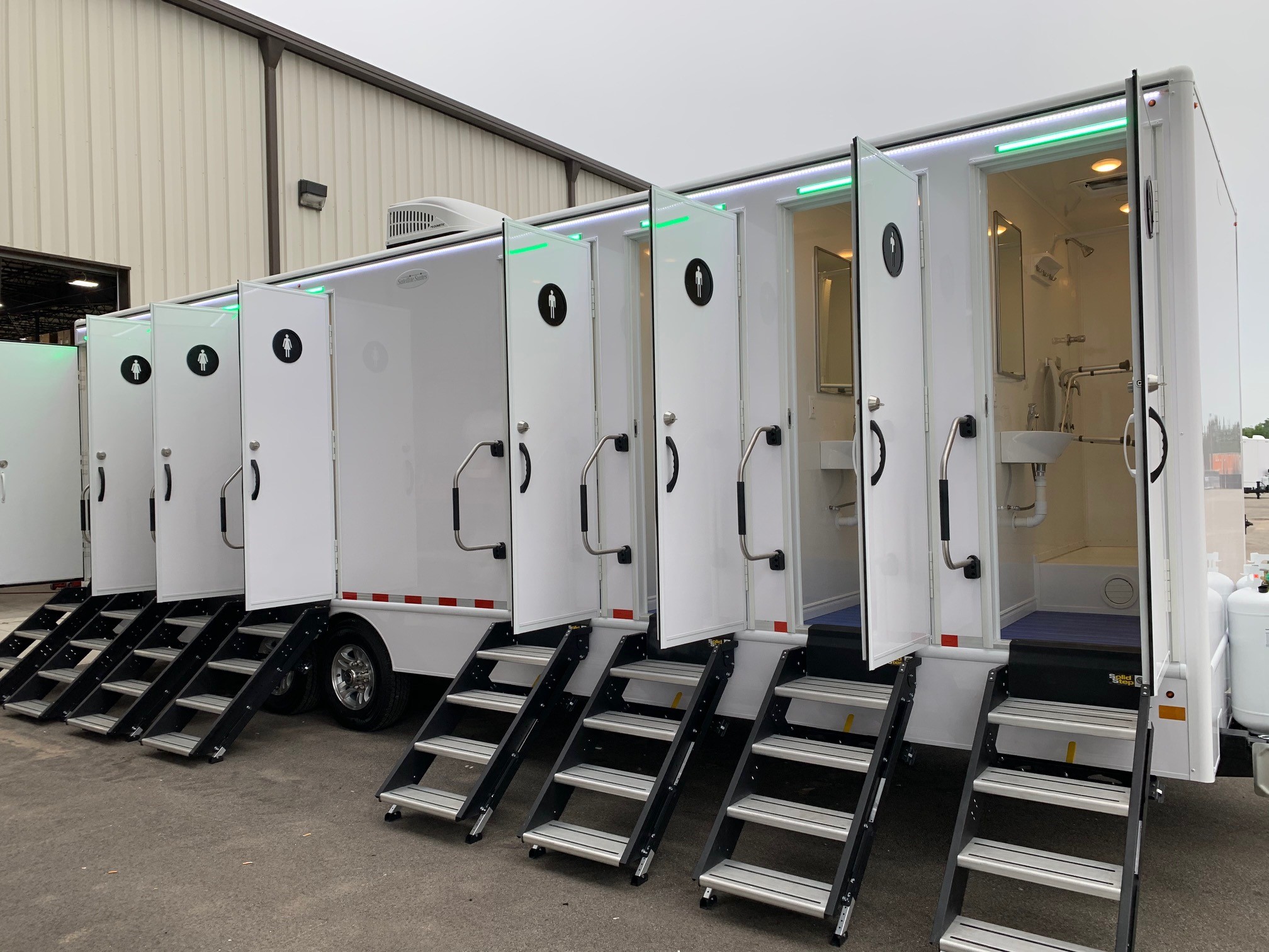 8 Stall Shower Exterior