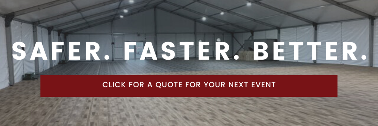 Temporary structure industrial tent CTA to get a quote with Lodging Solutions and Industrial Tent Systems